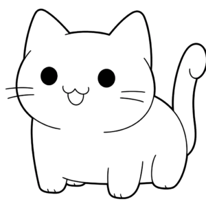 Desenho de gatos de batalha para colorir