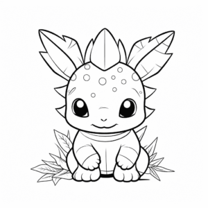 Desenho de dinossauro styracosaurus sincero para colorir