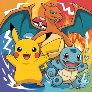 Desenhos de Pokémon para Colorir