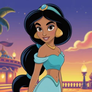 Desenhos de Jasmine para Colorir