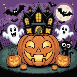 Desenhos de Halloween para Colorir