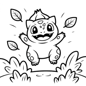 Desenho do Bulbassauro para Crianças para Colorir