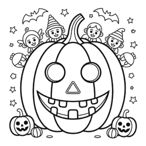 Desenho do Grande Halloween para Colorir