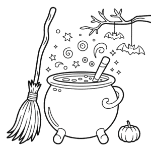 Desenho do Halloween Difícil para Adultos para Colorir