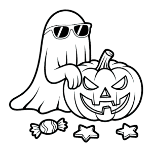 Desenho do Legal Halloween para Colorir