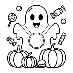 Desenho do Melhor Halloween para Colorir