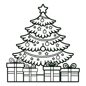 Desenho do Grande Natal para Colorir