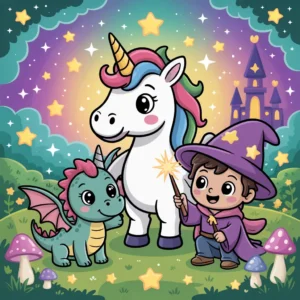 Desenhos de Criaturas Fantásticas para Colorir